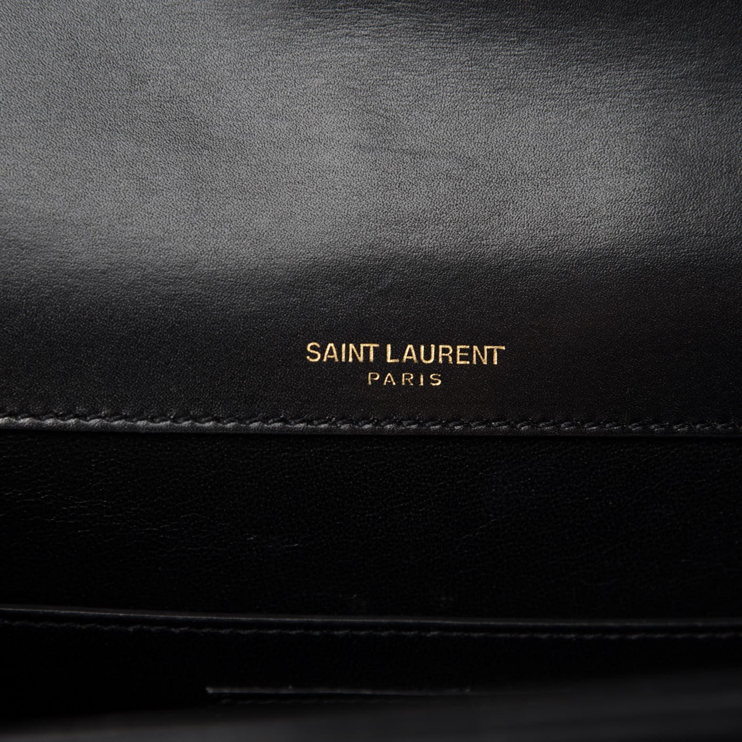 Smooth Calfskin Monogram Medium Sulpice Shoulder Bag Black