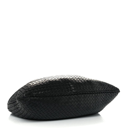 Bottega Veneta Nappa Intrecciato Maxi Veneta Hobo Black 4 of 11