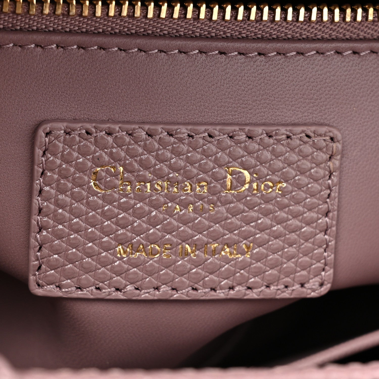 Christian Dior Lizard Small Lady Dior Peony Pink 6 of 13