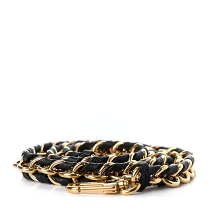 Louis Vuitton Calfskin Multi Pochette Chain Shoulder Strap Black Gold 1 of 3