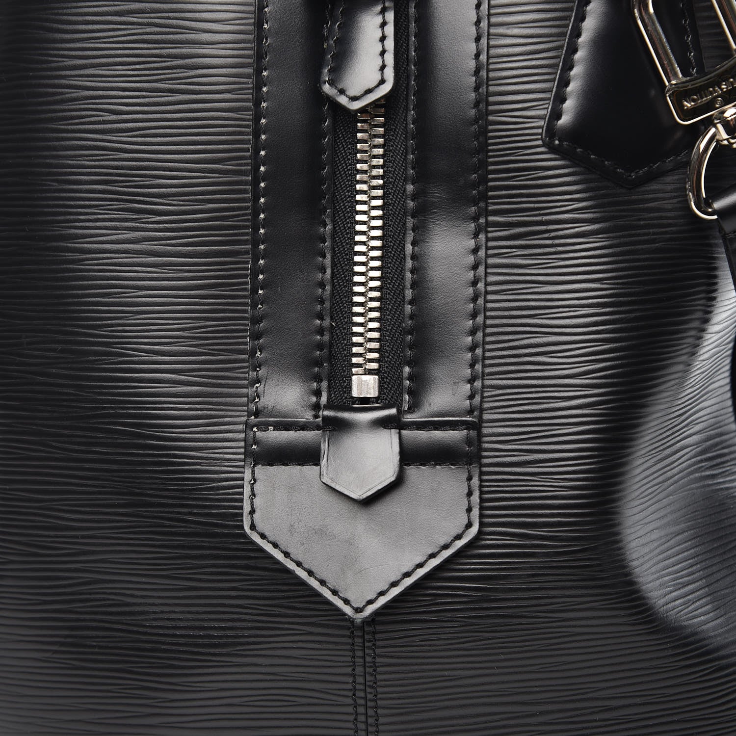 Louis Vuitton Epi Sac Bourget 50 Black 20 of 20
