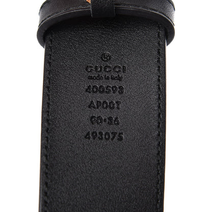 Gucci Calfskin Double G 40mm Belt 90 36 Black 4 of 6