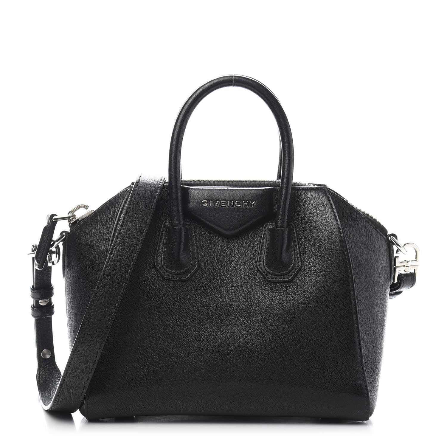 Givenchy Sugar Goatskin Mini Antigona Black 1 of 11