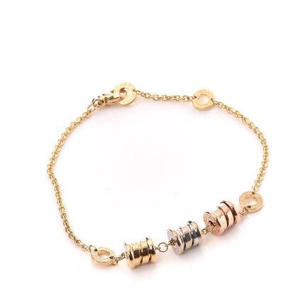 Bulgari 18K Yellow Rose White Gold B.Zero1 Bracelet 1 of 4