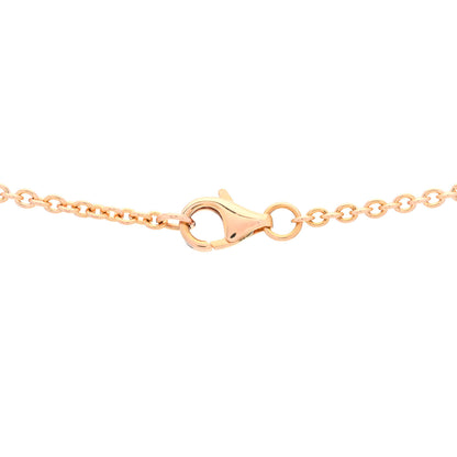 Cartier 18K Pink Gold Interlocking LOVE Necklace 4 of 5