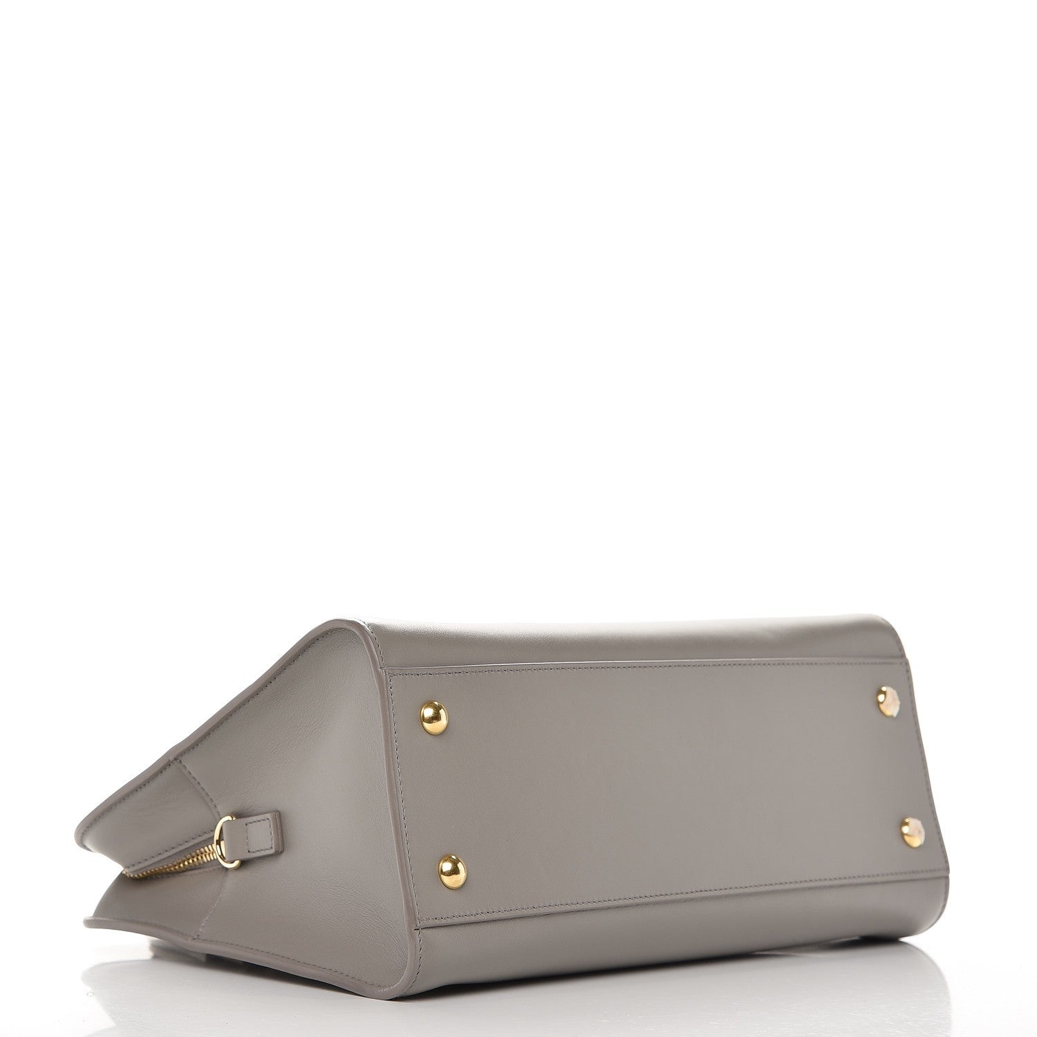 Saint Laurent Calfskin Small Monogram Cabas Fog 4 of 11