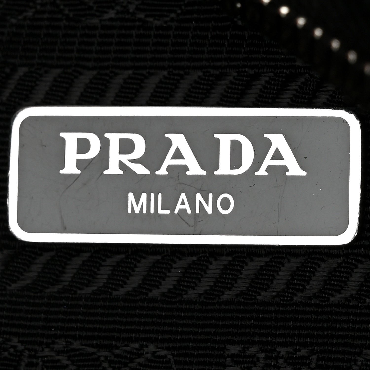Prada Nylon Re-Edition 2005 Shoulder Bag Black 6 of 10