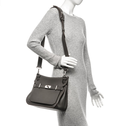 Hermes Taurillon Clemence Jypsiere 31 Etain 2 of 21