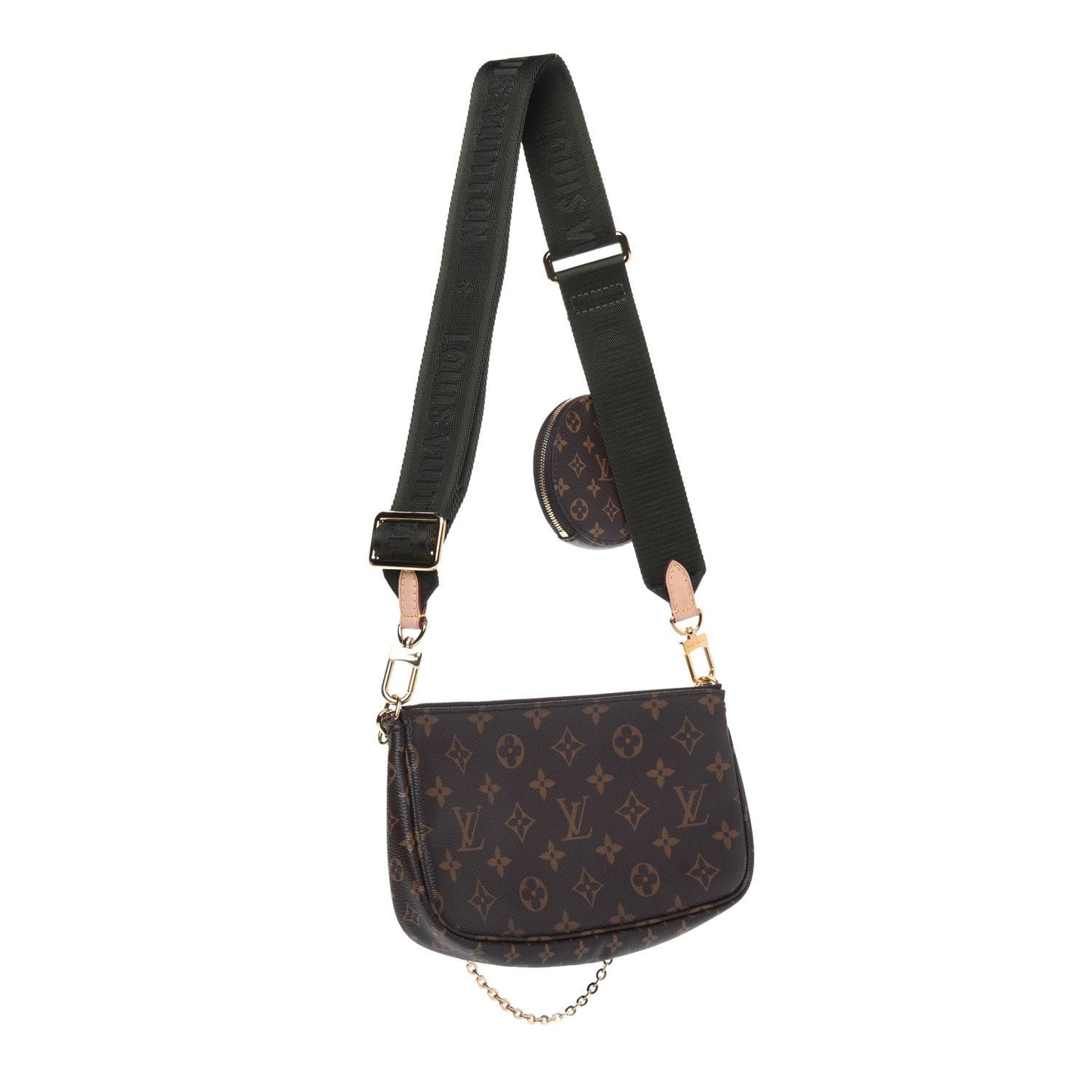 Monogram Multi Pochette Accessories Kaki