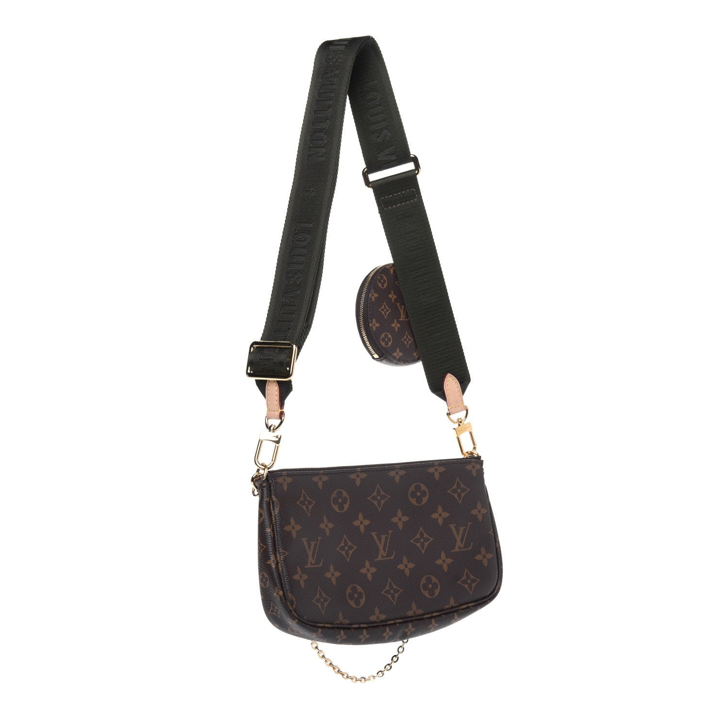Louis Vuitton Monogram Multi Pochette Accessories Kaki 4 of 13
