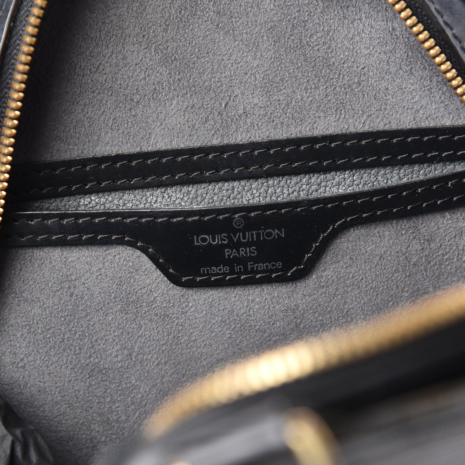 Louis Vuitton Epi Mabillon Backpack Black 6 of 10