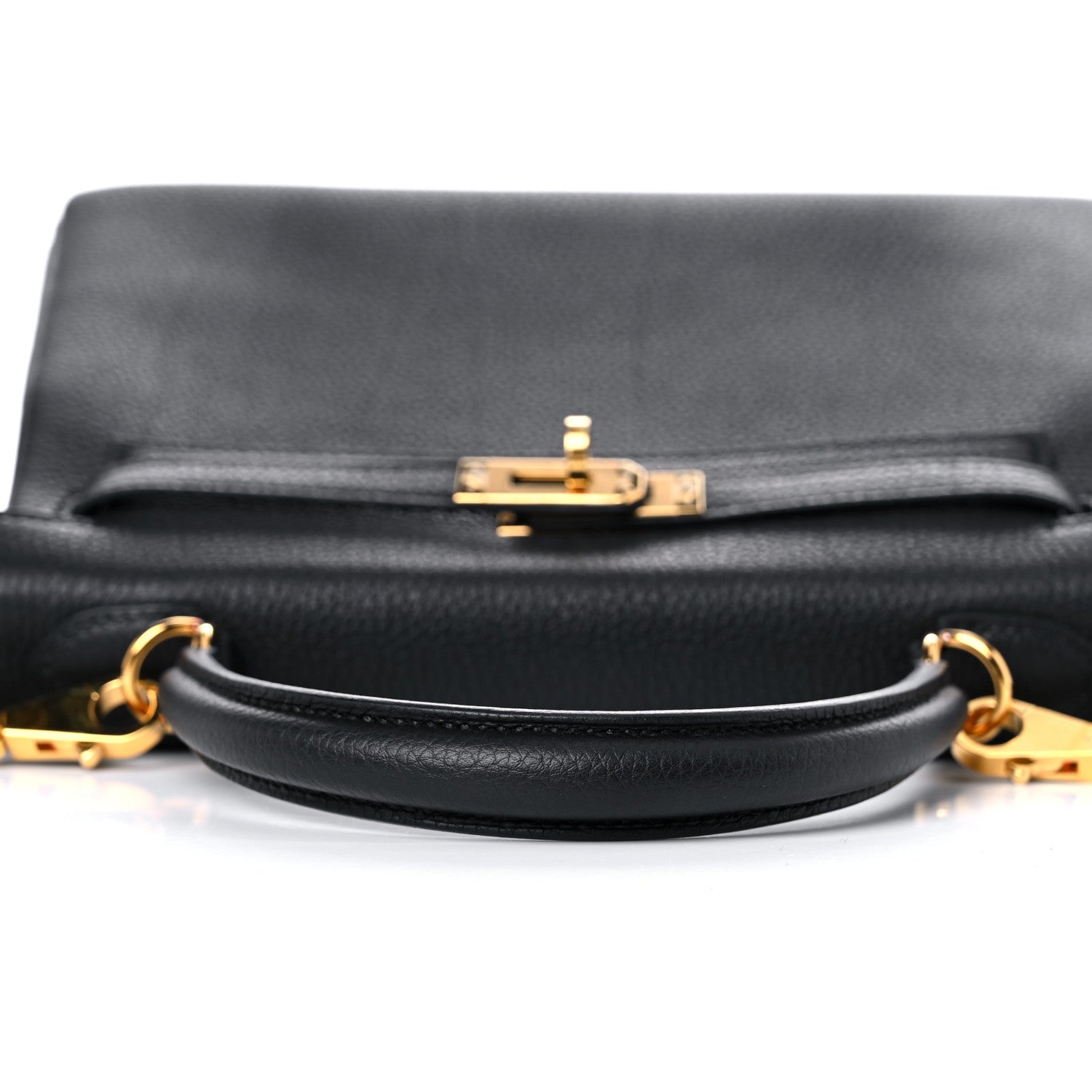 Hermes Togo Kelly Retourne 25 Black 12 of 41
