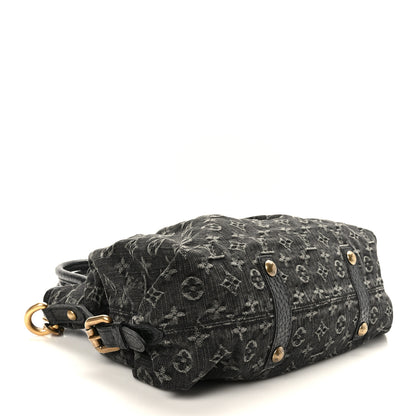 Louis Vuitton Denim Neo Cabby MM Black 4 of 8