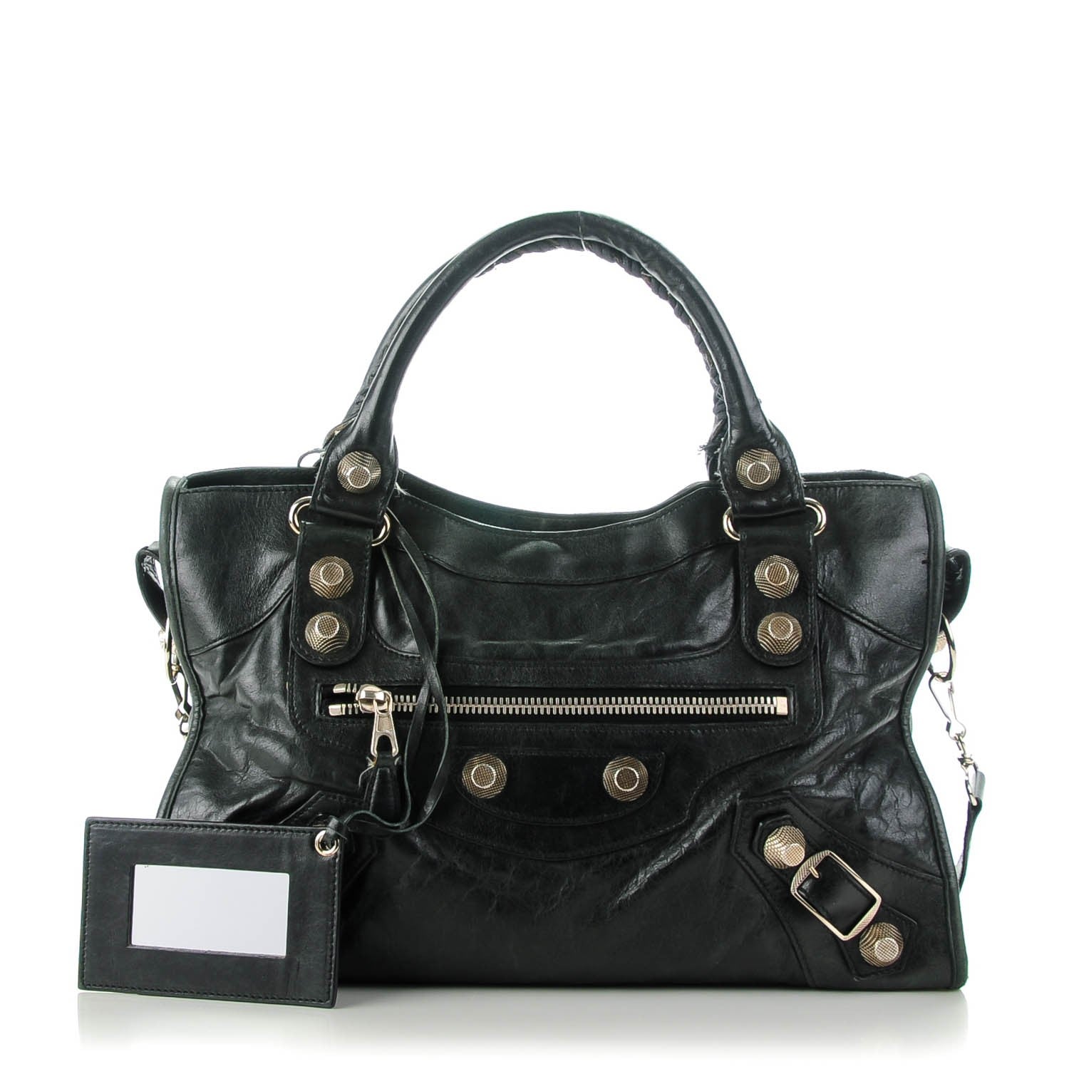 Balenciaga Agneau Giant 21 Silver Hardware City Black 1 of 17