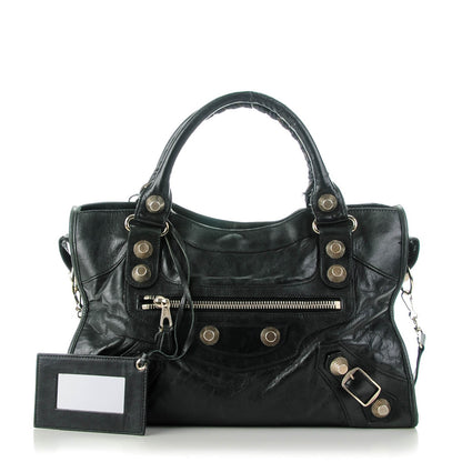 Balenciaga Agneau Giant 21 Silver Hardware City Black 1 of 17