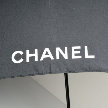 Chanel Nylon CC Large Umbrella Black 3 of 8