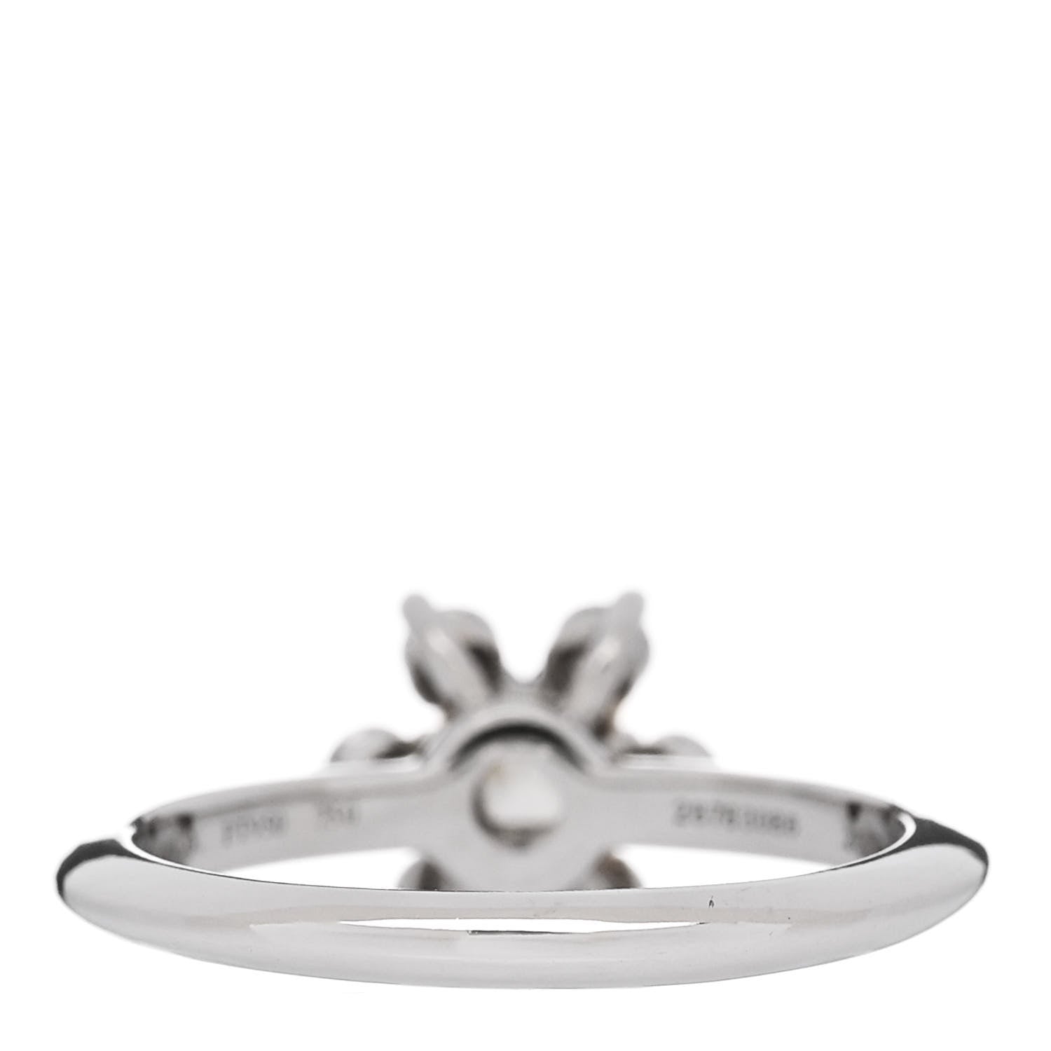 Tiffany Platinum 18K Yellow Gold Fancy Yellow Diamond .25ct Buttercup Ring 49 4.75 4 of 7