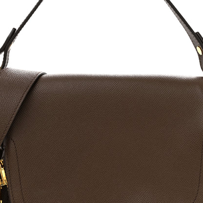 Tom Ford Grained Calfskin Medium Jennifer Crossbody Bag Brown 8 of 13