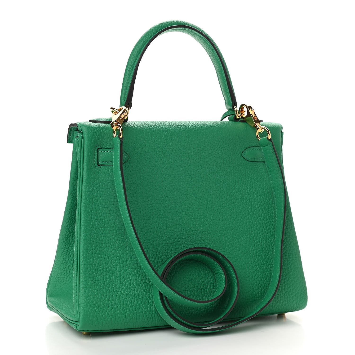 Hermes Togo Kelly Retourne 25 Menthe 3 of 11