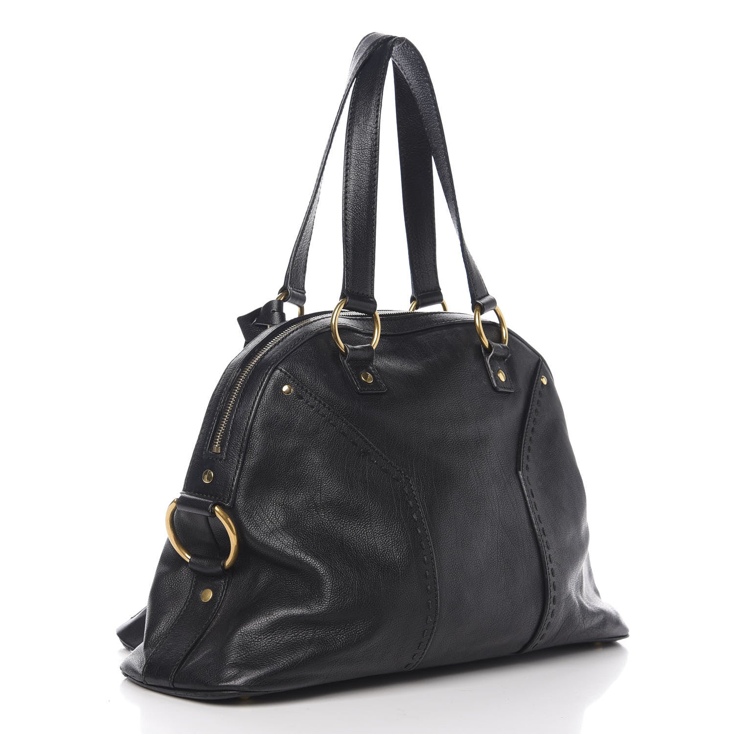 Saint Laurent Calfskin Large Muse Black 2 of 15