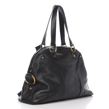 Saint Laurent Calfskin Large Muse Black 2 of 15