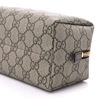 Gucci Soft GG Supreme Monogram Calfskin Medium Ophidia Cosmetic Case Beige Ebony New Acero 10 of 14