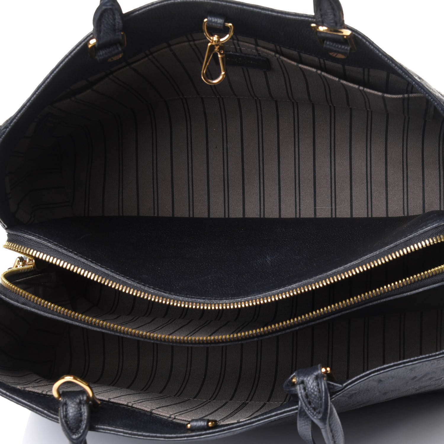Louis Vuitton Empreinte Montaigne GM Black 3 of 4