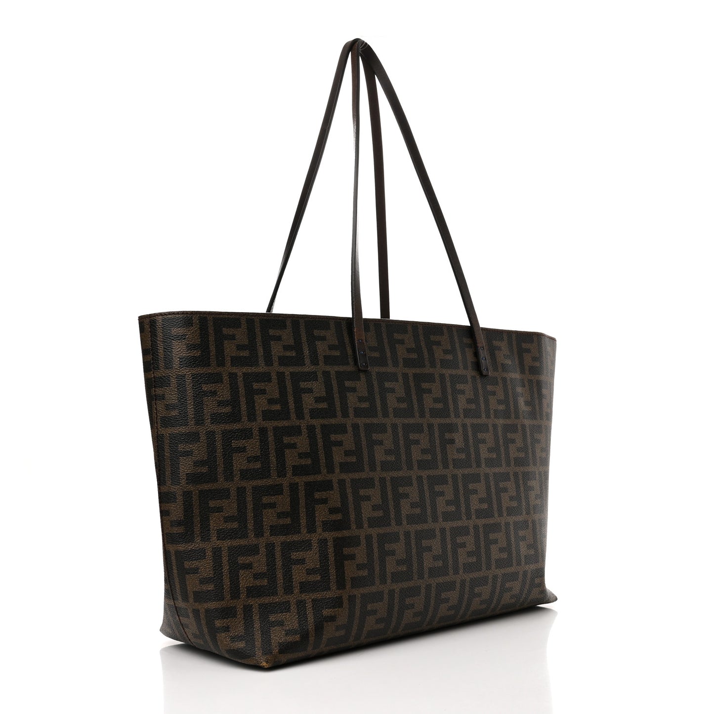 Zucca Spalmati Medium Roll Tote Tobacco Blue