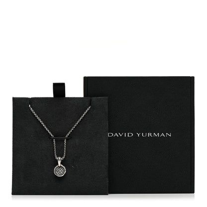 David Yurman Sterling Silver 14K Yellow Gold Shipwreck Coin Amulet Pendant Necklace 5 of 5