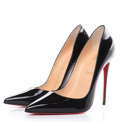 Christian Louboutin Patent So Kate 120 Pumps 41.5 Black 3 of 9