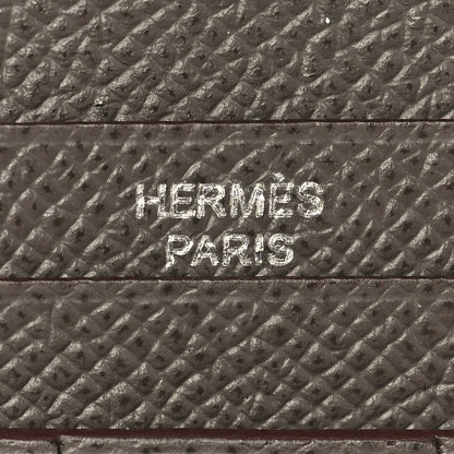 Hermes Epsom Bearn Gusset Wallet Etain 6 of 7
