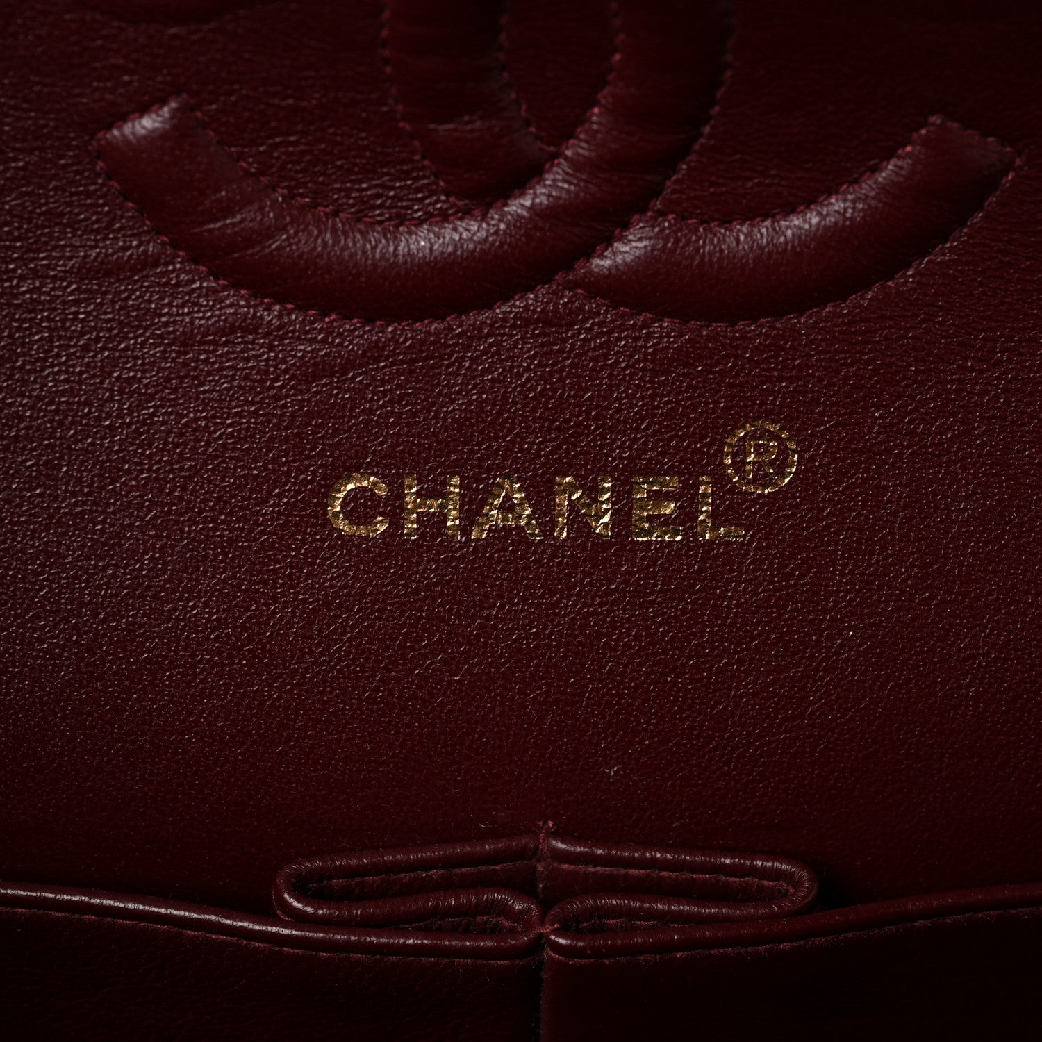 Chanel Lambskin Quilted Medium Double Flap Black 6 of 11