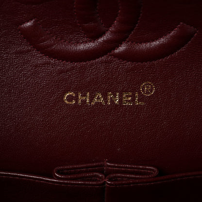 Chanel Lambskin Quilted Medium Double Flap Black 6 of 11