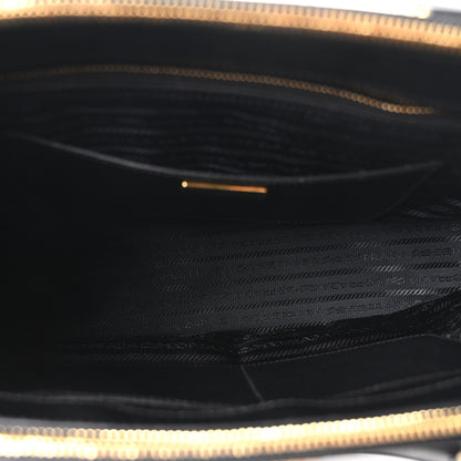Prada Saffiano Lux Large Galleria Double Zip Tote Black 5 of 10
