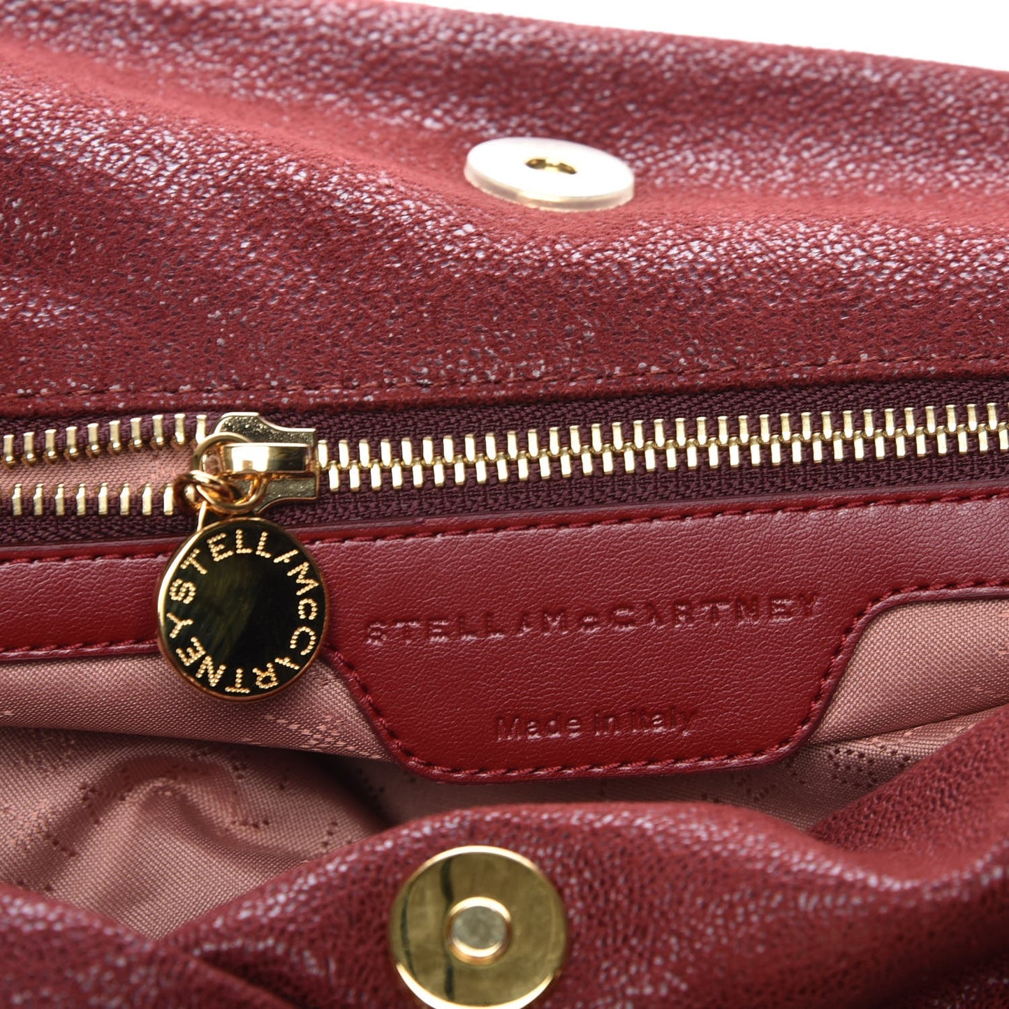 Shaggy Deer Small Falabella Tote Ruby