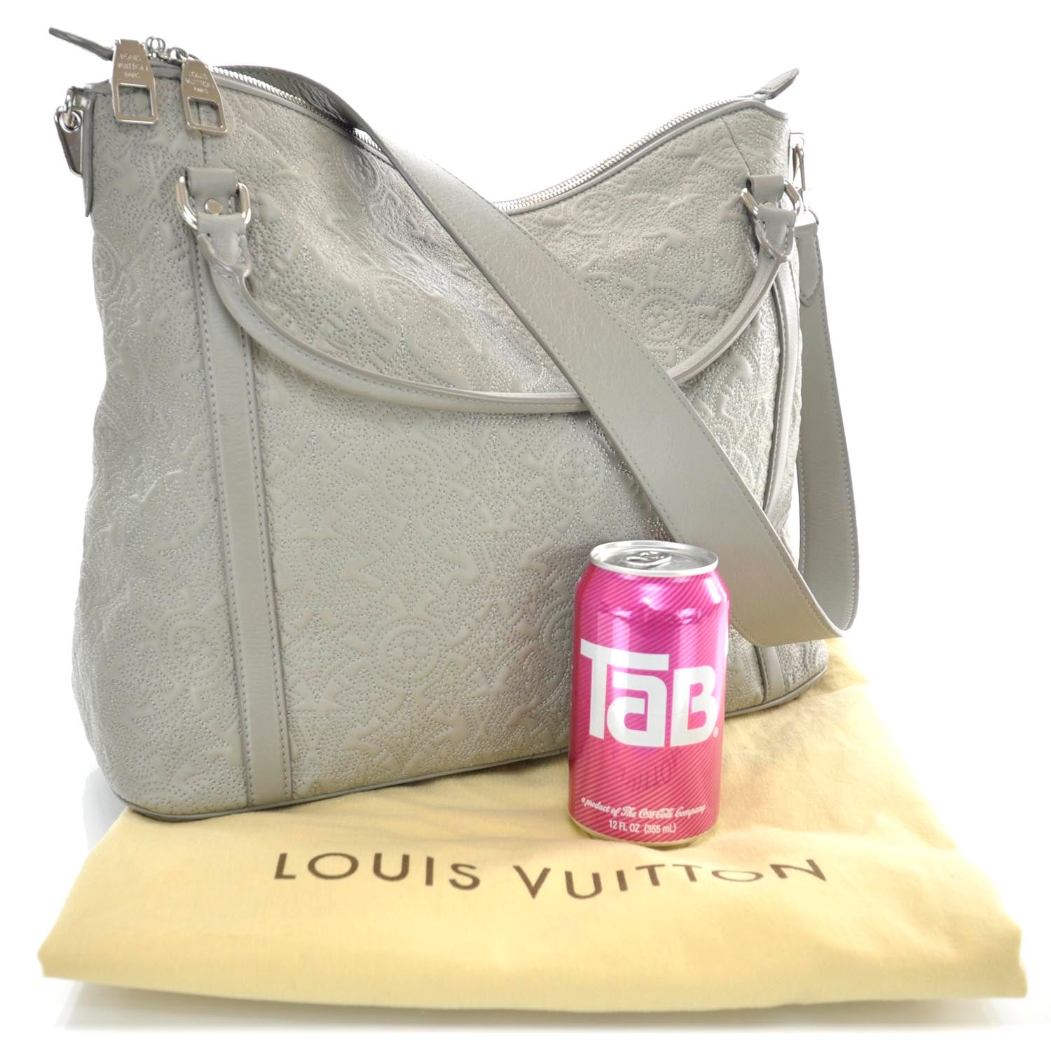 Louis Vuitton Monogram Antheia IXIA MM Grey 3 of 8