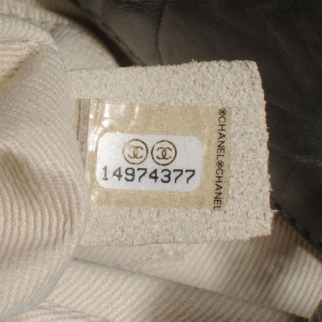 Chanel Aged Calfskin Reissue 2.55 Tote Silver 7 of 8