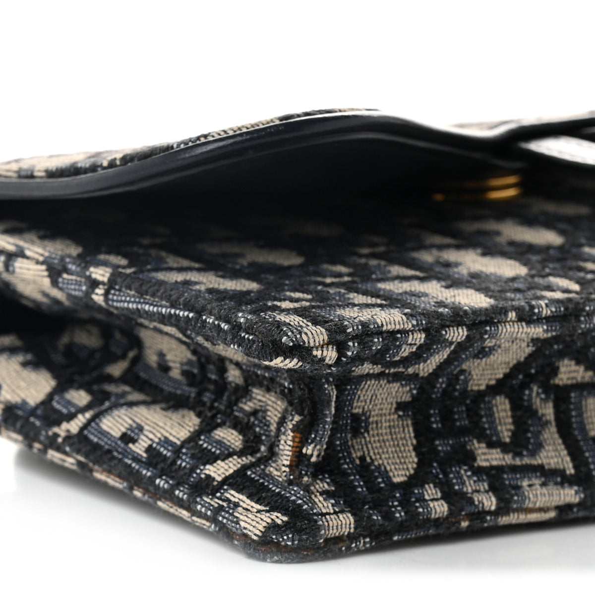 Oblique Saddle Belt Bag Blue