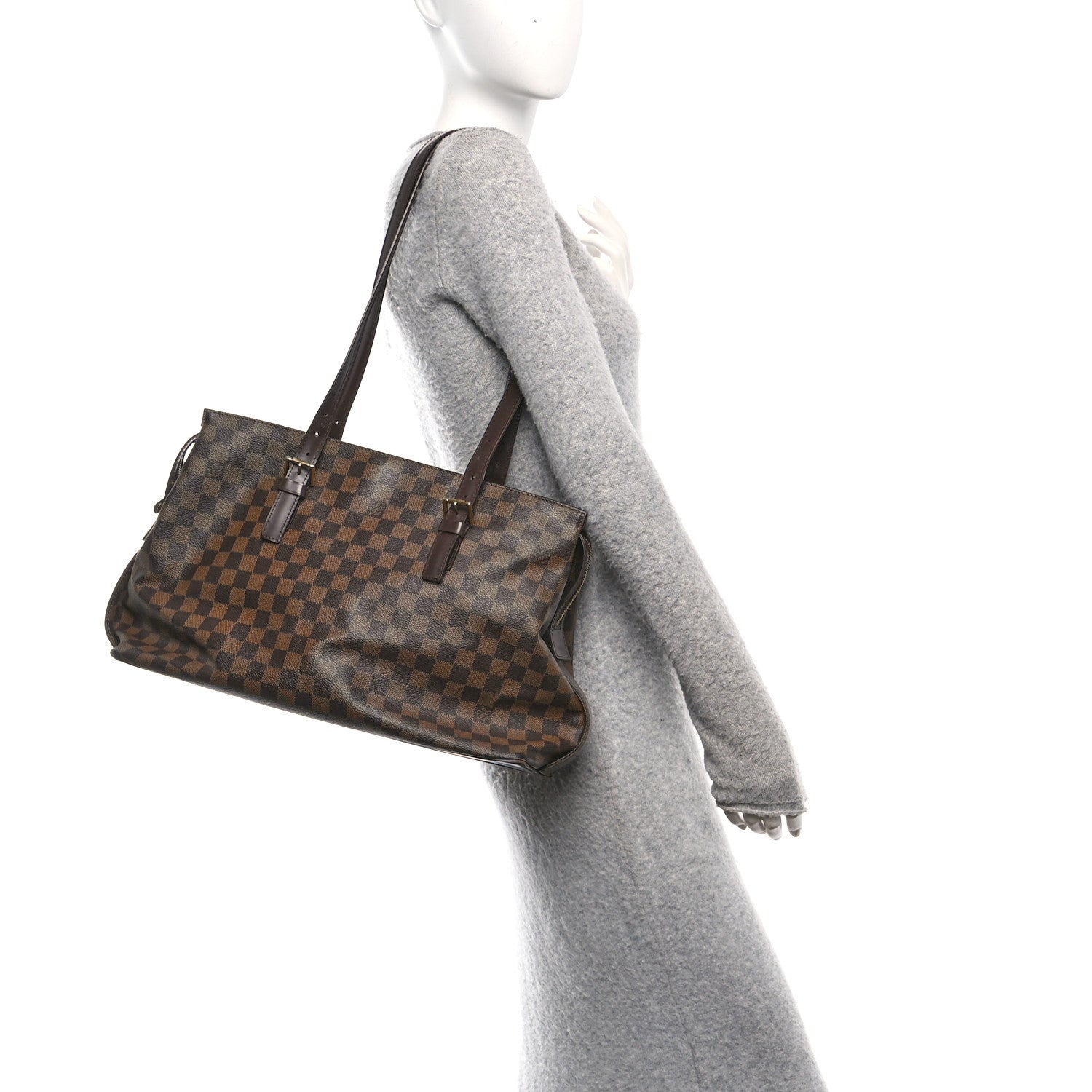 Louis Vuitton Damier Ebene Chelsea Tote 2 of 9