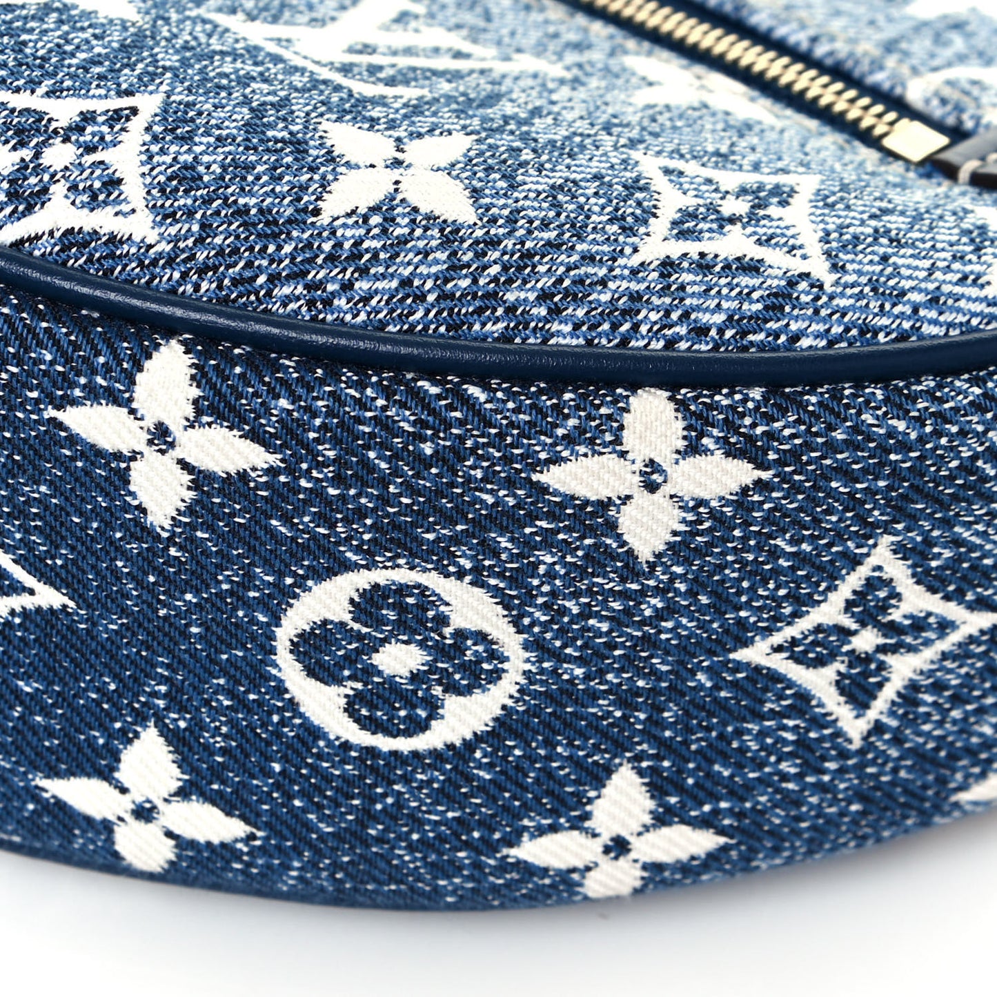 Monogram Jacquard Denim Loop Bleu