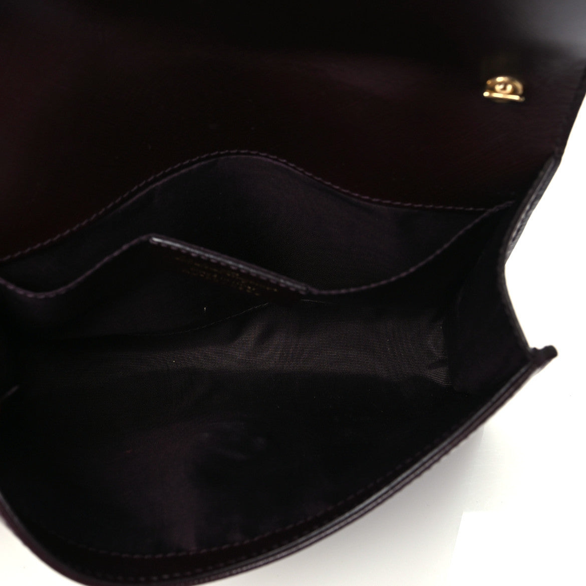 Salvatore Ferragamo Calfskin Mini Miss Vara Bow Chain Bag Plum 4 of 8