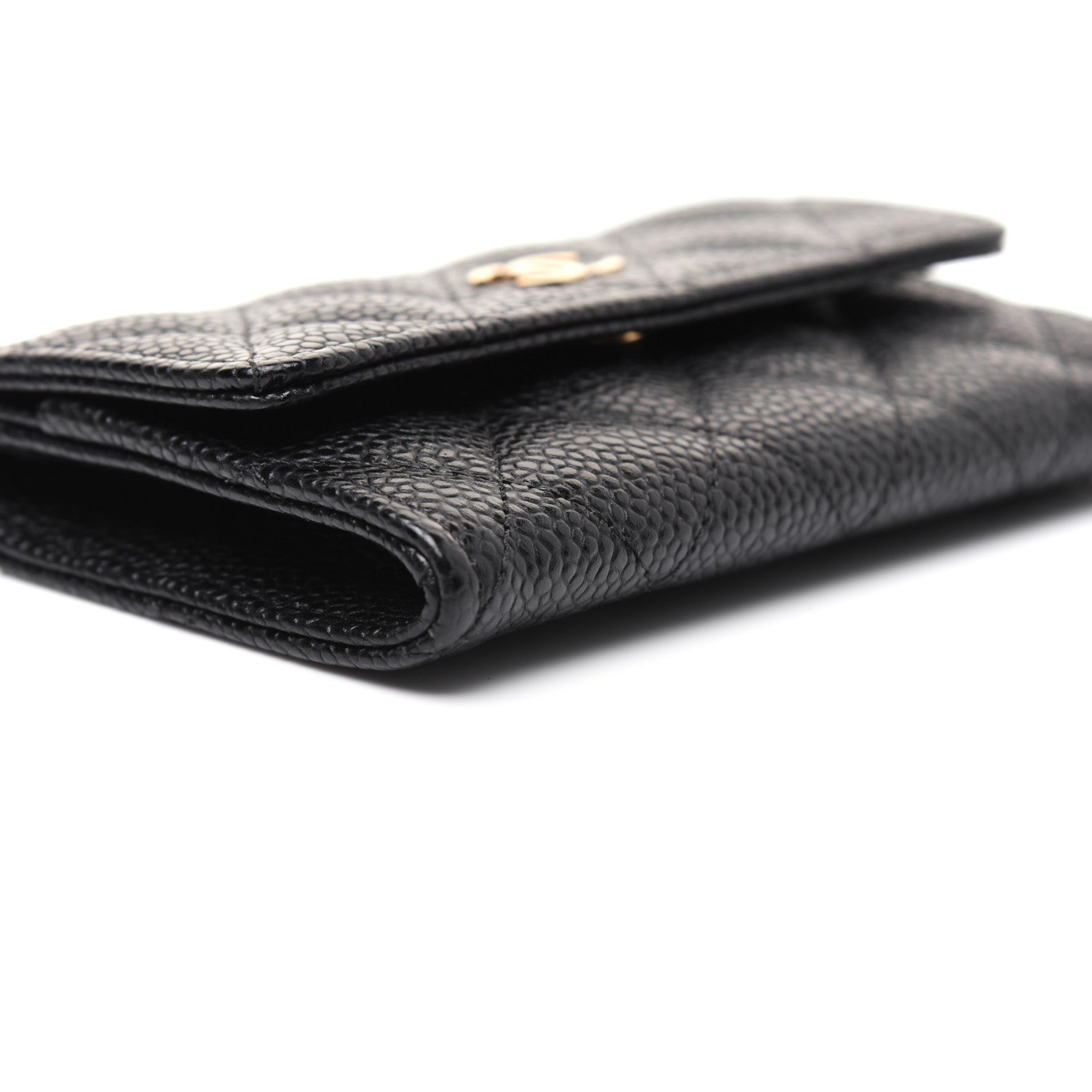 Chanel Caviar Quilted Flap Card Holder Black 6 of 11