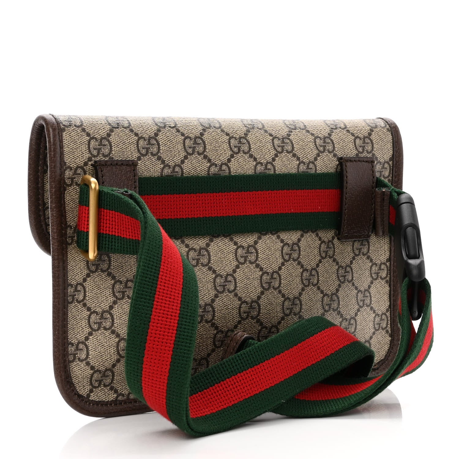 Gucci GG Supreme Monogram Neo Vintage Web Belt Bag Brown 3 of 10