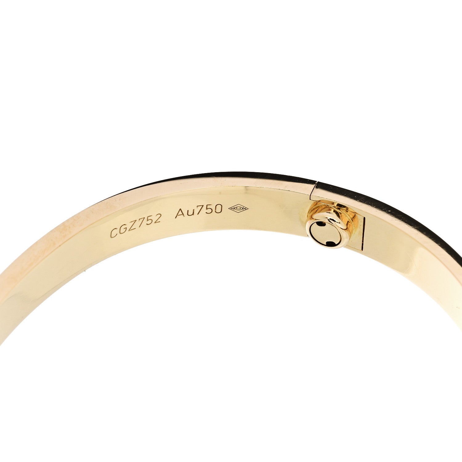 Cartier 18K Yellow Gold LOVE Bracelet 17 7 of 7