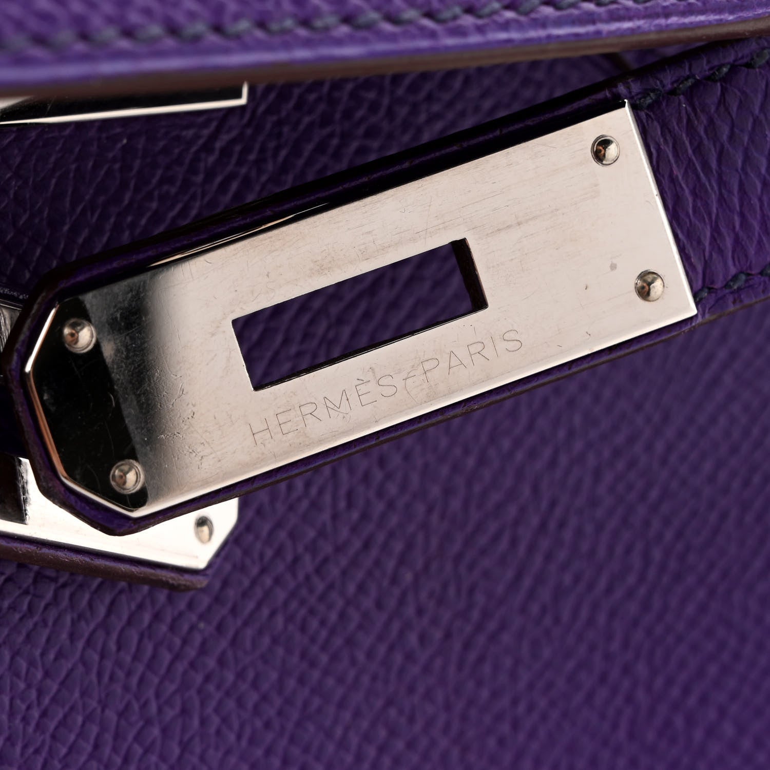 Hermes Epsom BIRKIN 30 Crocus 7 of 11