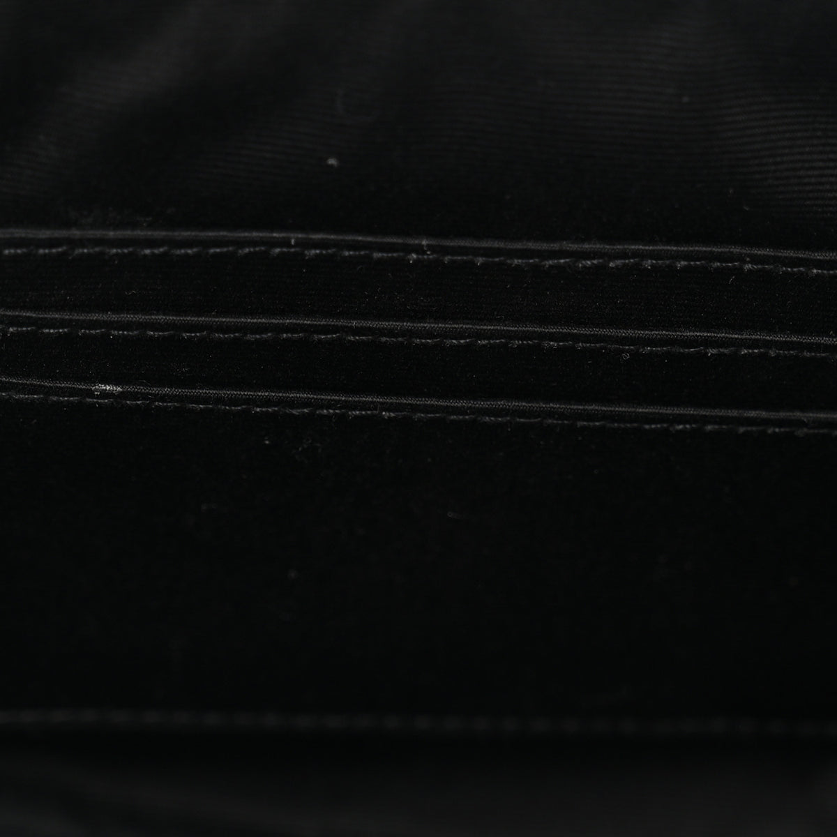 Saint Laurent Lambskin Monogram Belt Bag Black 11 of 12