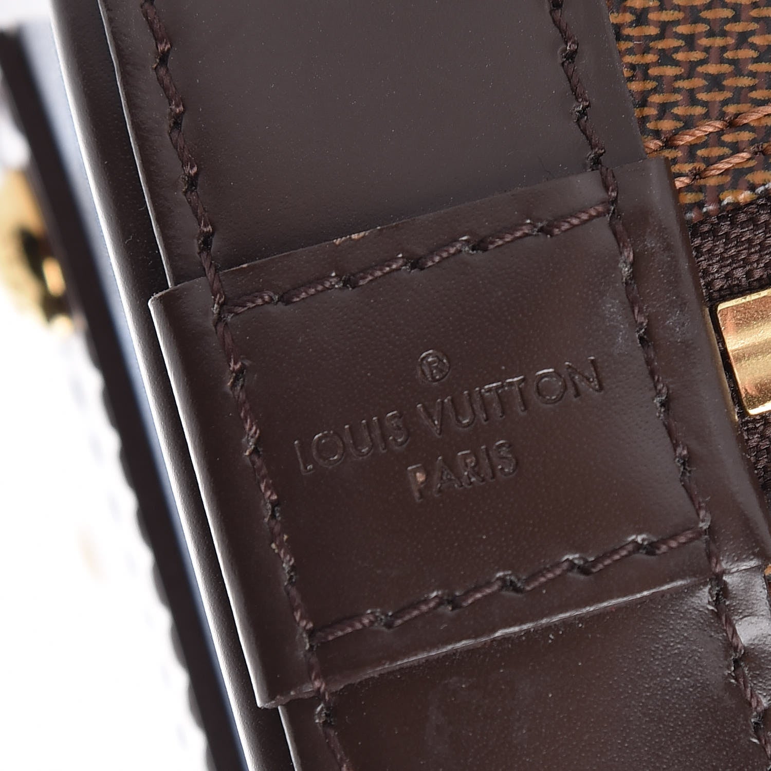 Louis Vuitton Damier Ebene Alma BB 8 of 9