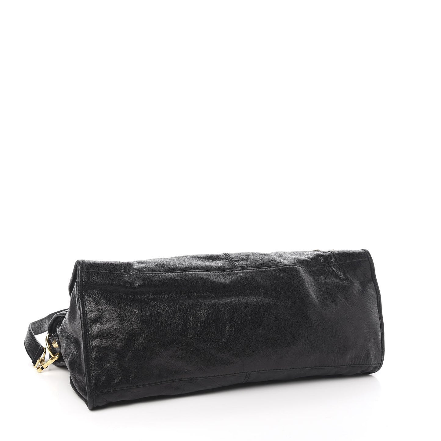 Agneau Giant 12 Gold Hardware Part Time Black