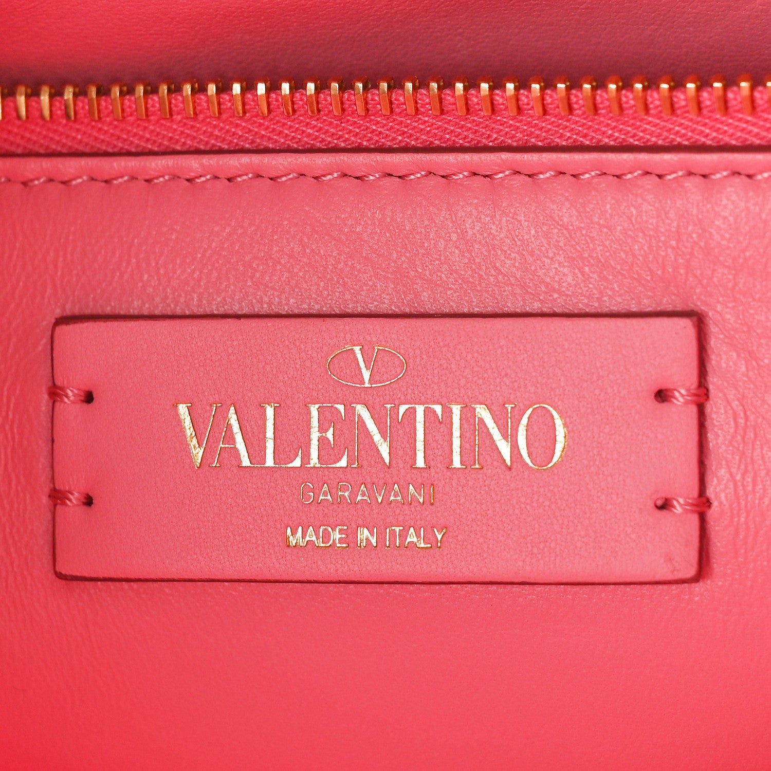 Valentino Garavani Nappa Medium Roman Stud Shoulder Bag Flamingo Pink 6 of 8