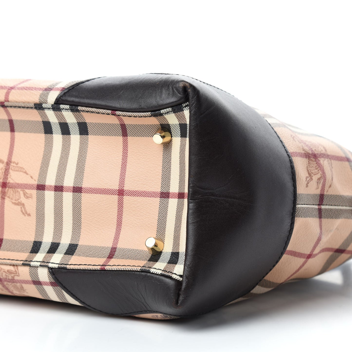 Haymarket Check Medium Primrose Tote Chocolate